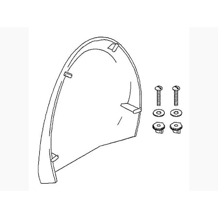 Kohler Cover Kit, Tolet Seat 1067373-96